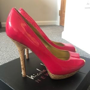 GUESS Open-Toe Pumps